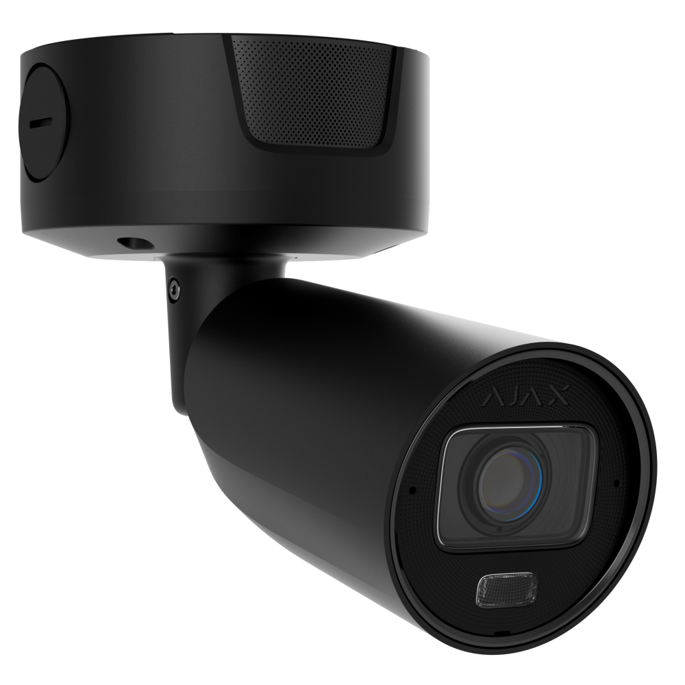 Дротова IP-камера відеоспостереження Ajax Superior BulletCam HLVF (8 Mp) Black (135571.217.BL1)