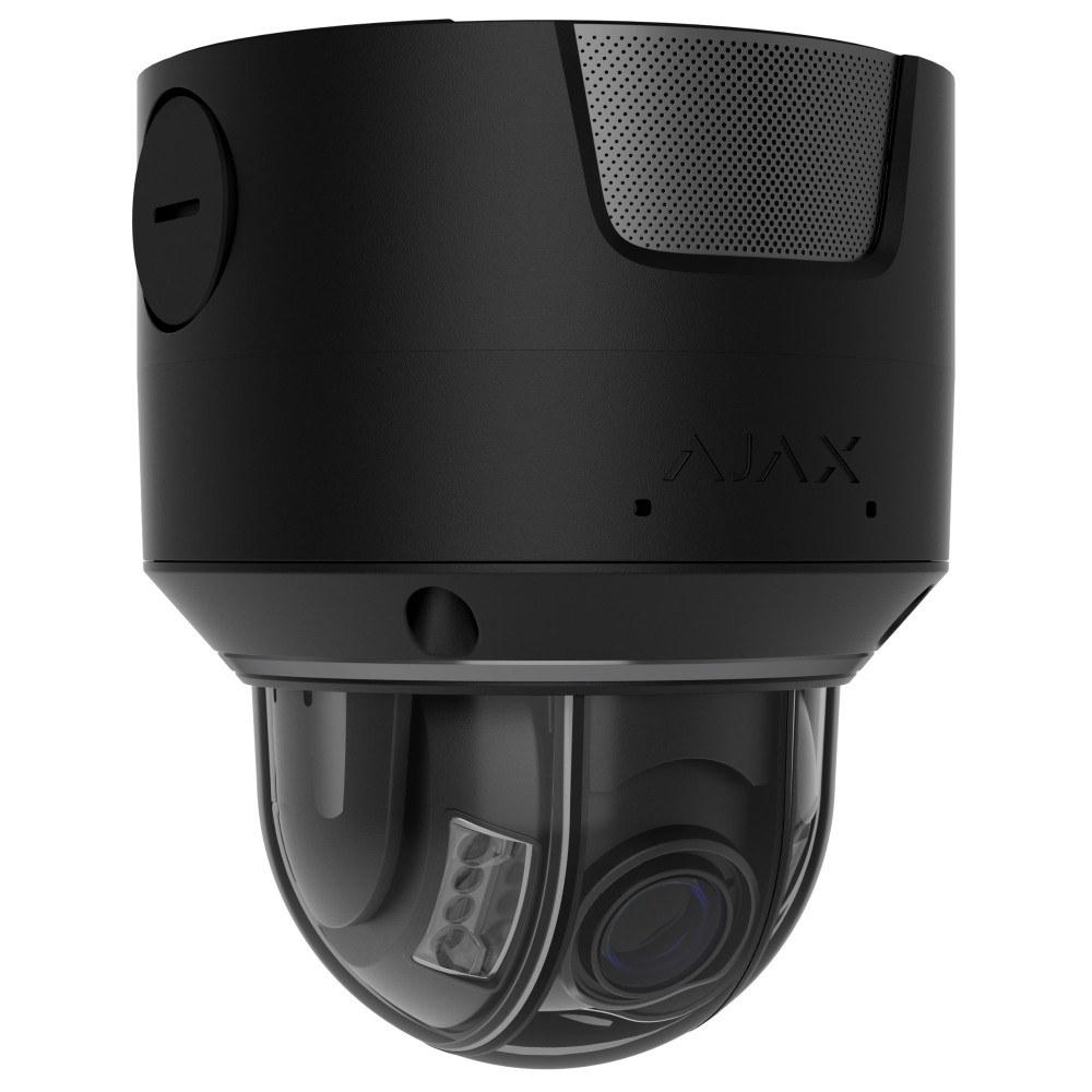 Дротова IP-камера відеоспостереження Ajax Superior DomeCam HLVF (4 Mp) Black (135577.214.BL1)