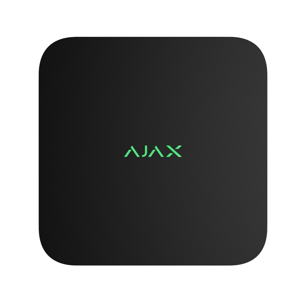 Мережевий відеореєстратор Ajax NVR DC (8-ch) Black (127051.122.BL)