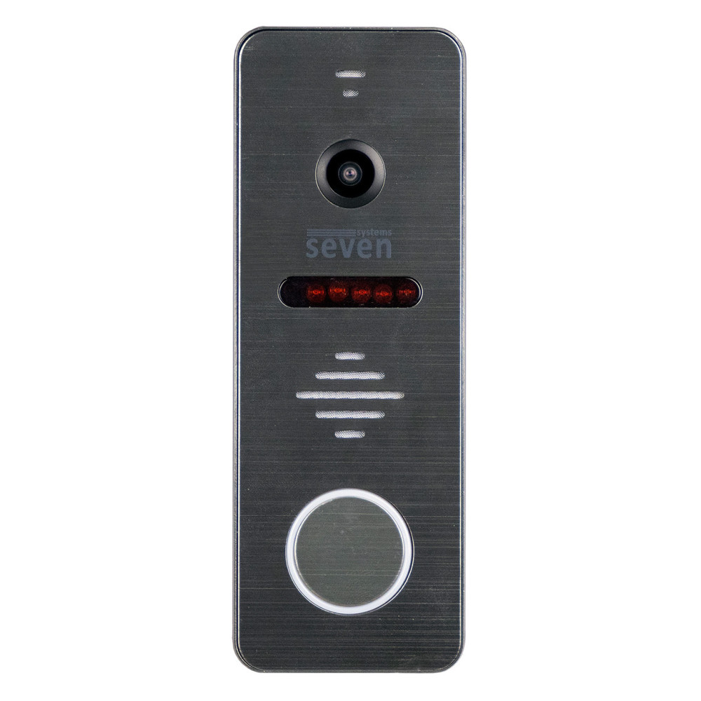 Вызывная панель домофона SEVEN CP-7504 FHD grey