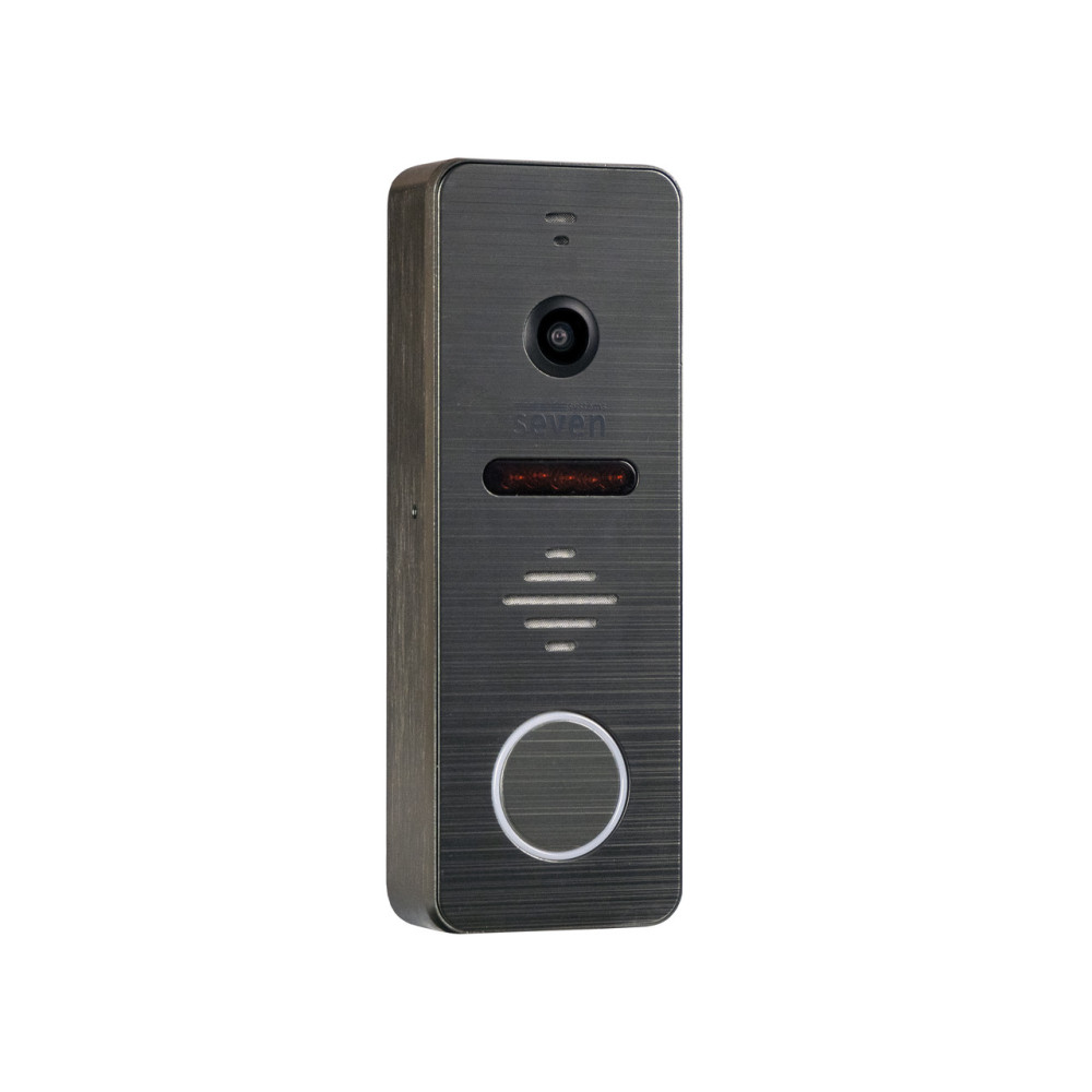 Вызывная панель домофона SEVEN CP-7504 FHD grey