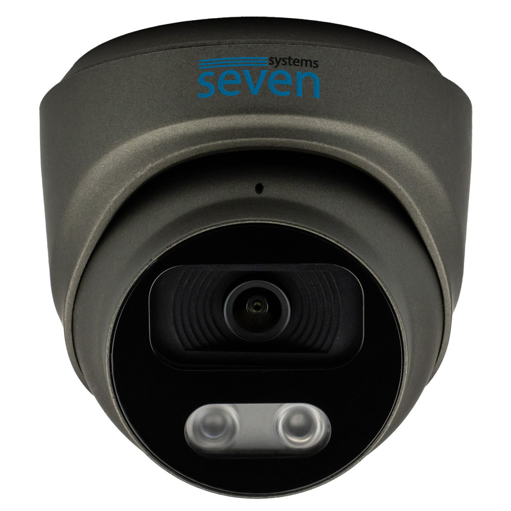 IP-видеокамера 2 Мп SEVEN IP-7212PA black 2,8 мм