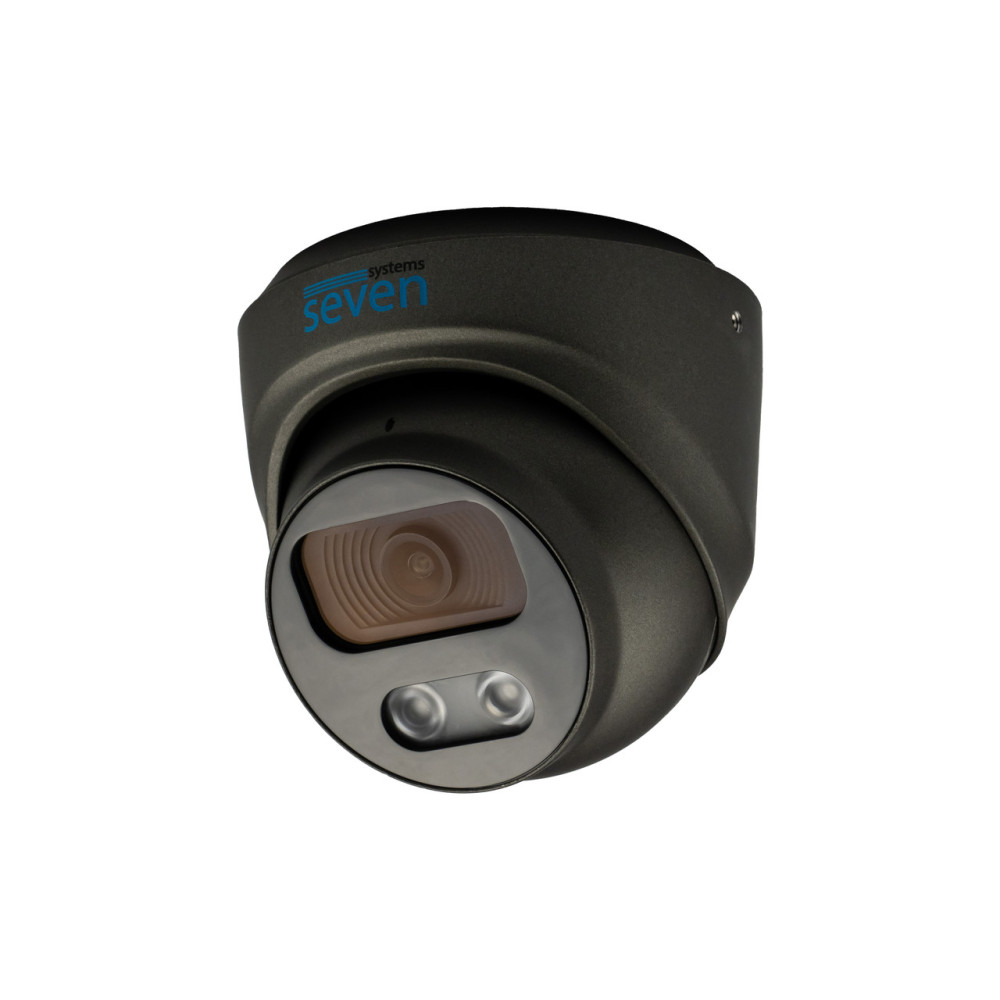 IP-видеокамера 2 Мп SEVEN IP-7212PA black 2,8 мм