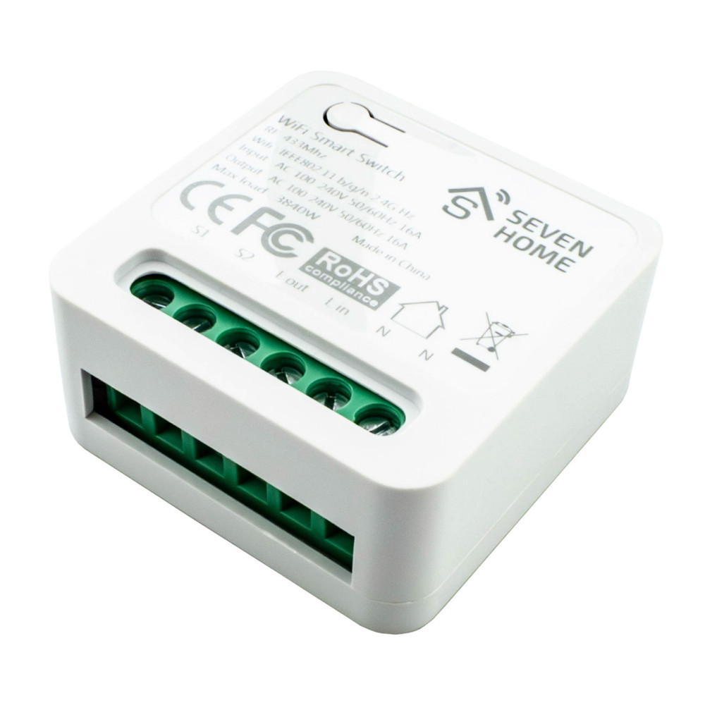 Умное Wi-Fi реле SEVEN HOME S-7048