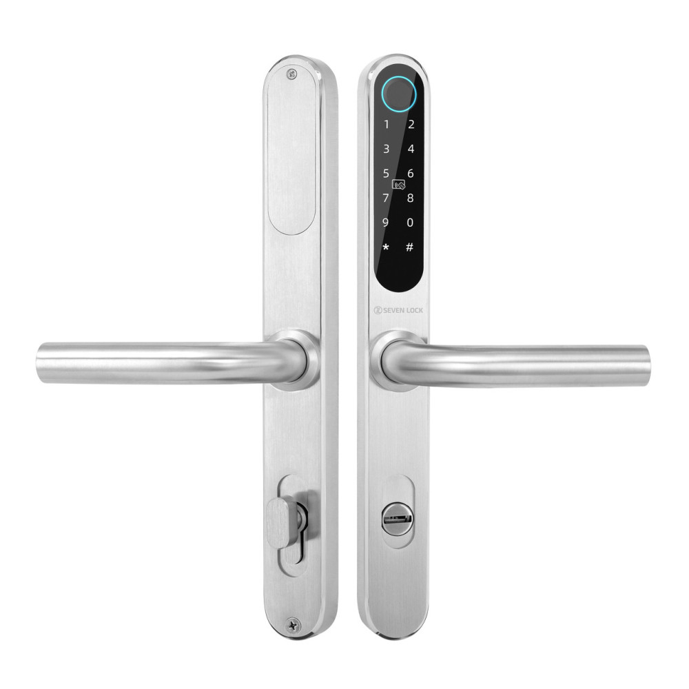 Умный дверной биометрический замок SEVEN LOCK SL-7761BF
