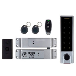 Беспроводной биометрический комплект контроля доступа SEVEN LOCK SL-7708F