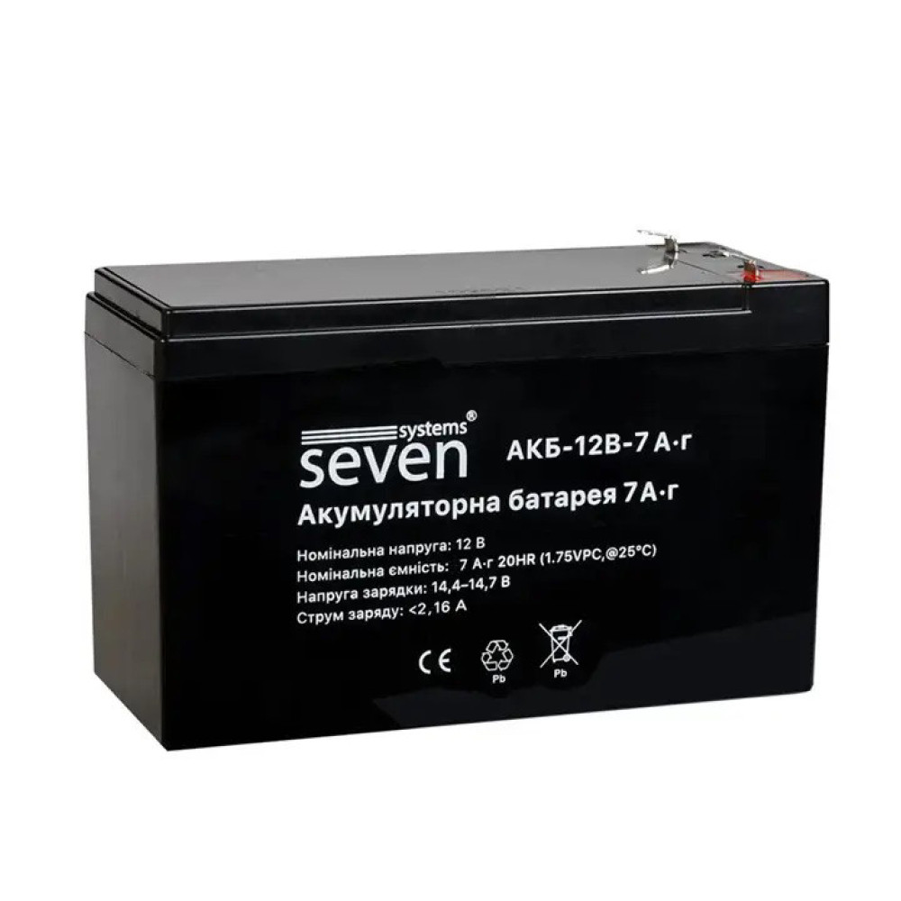 Аккумуляторная батарея SEVEN 12В/7Ач