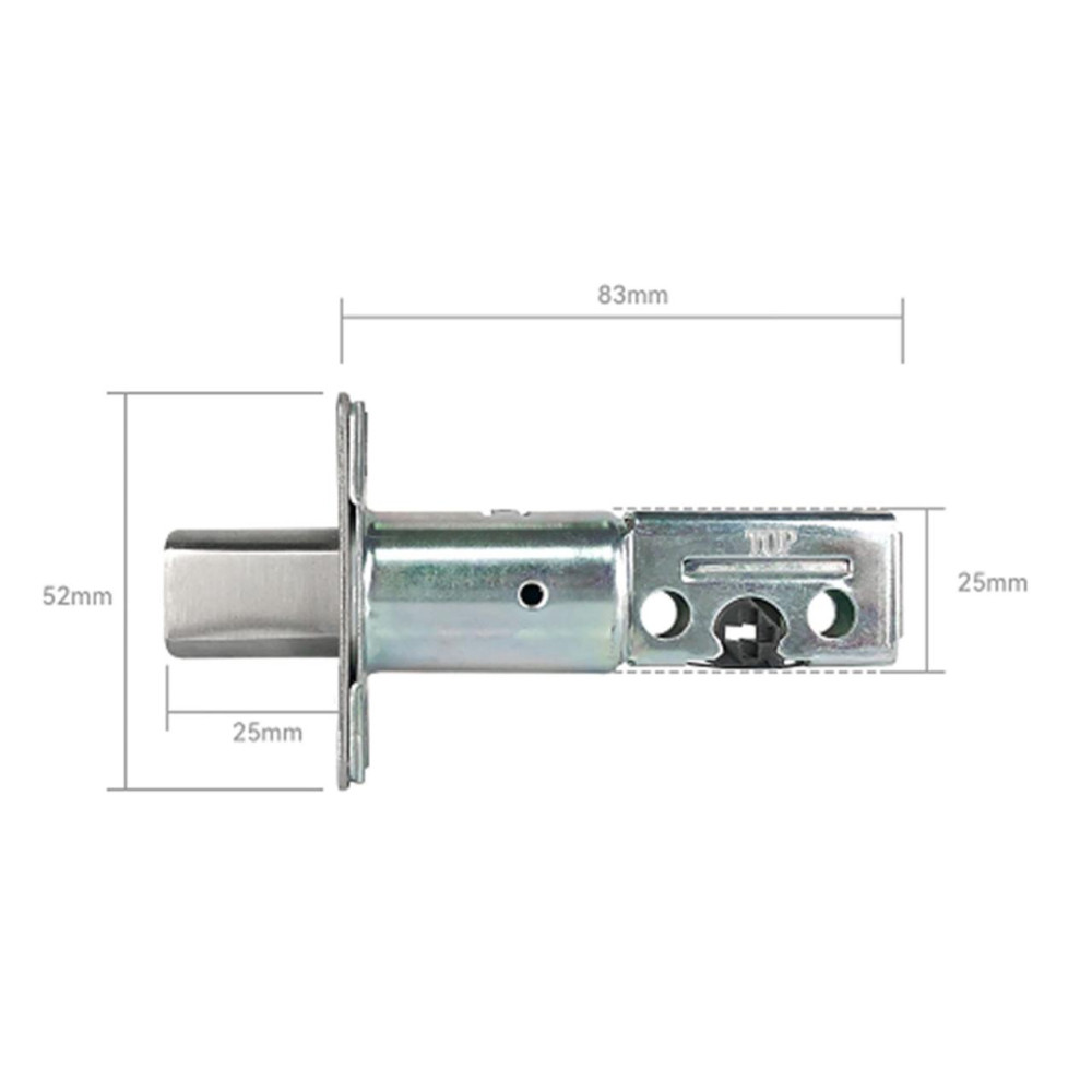 Умный дверной биометрический замок SEVEN LOCK SL-7764BF black