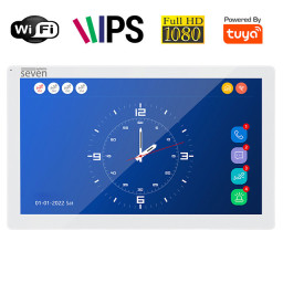 IP-видеодомофон 10 дюймов с Wi-Fi SEVEN DP-7517FHDW - IPS white