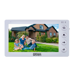 Видеодомофон 7 дюймов SEVEN DP-7573 white