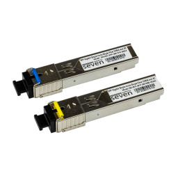 Модуль оптический SEVEN SFP-SM1310-S03A 1310 nm Модуль оптический SEVEN SFP-SM1310-S03A 1310 nm