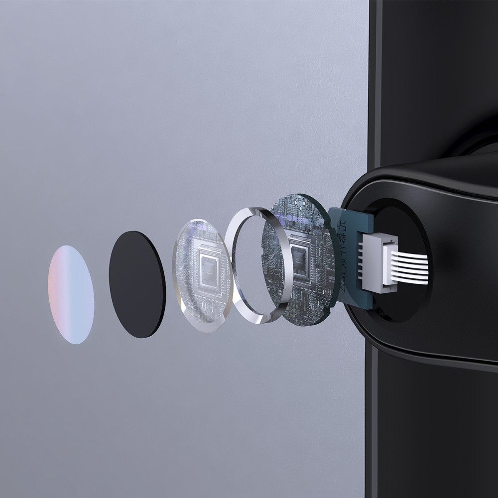 Умный дверной биометрический замок SEVEN LOCK SL-7767BFW