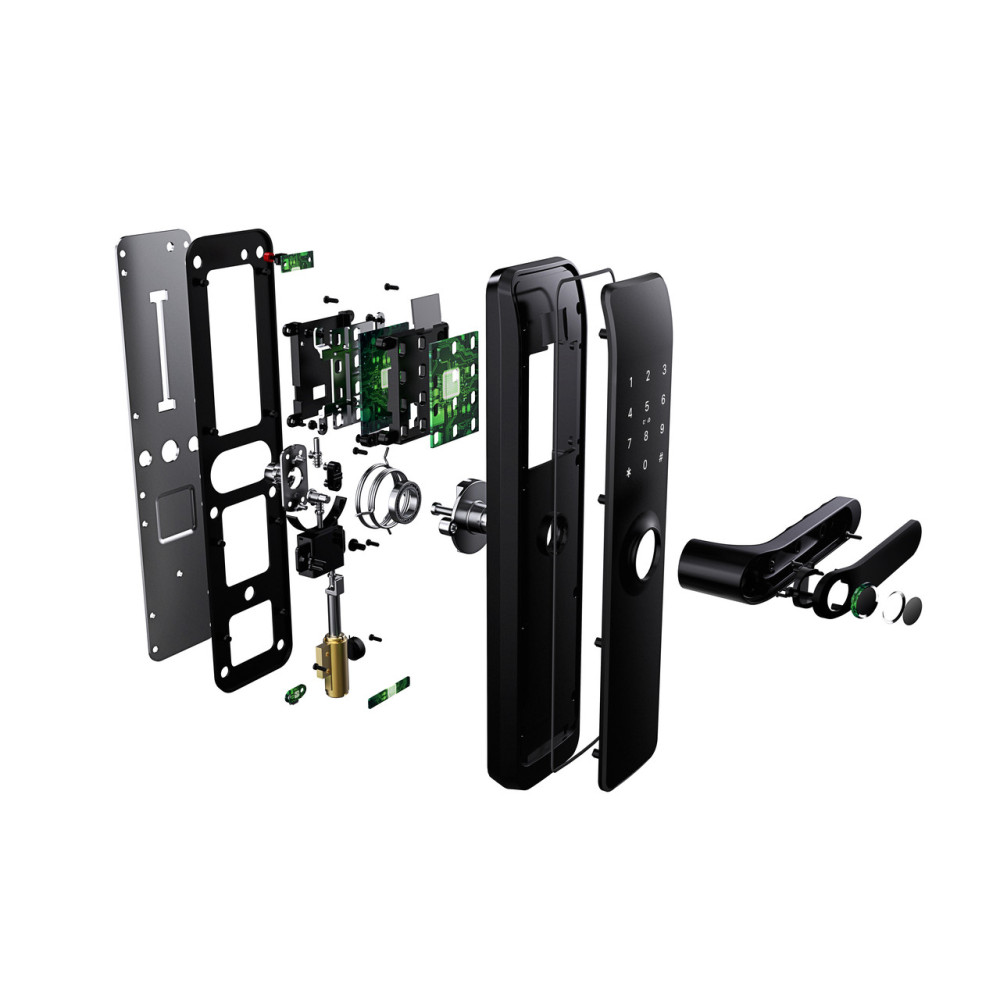 Умный дверной биометрический замок SEVEN LOCK SL-7767BFW-T