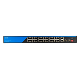 PoE коммутатор 24 порта SEVEN P-73224G-2SFP (POE: 24, UP: 2 Combo G / SFP) PoE коммутатор 24 порта SEVEN P-73224G-2SFP (POE: 24, UP: 2 Combo G / SFP)
