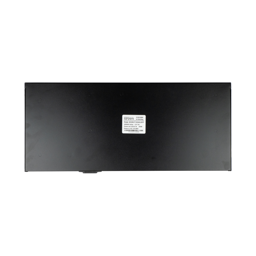 PoE коммутатор 24 порта SEVEN P-73224G-2SFP (POE: 24, UP: 2 Combo G / SFP)