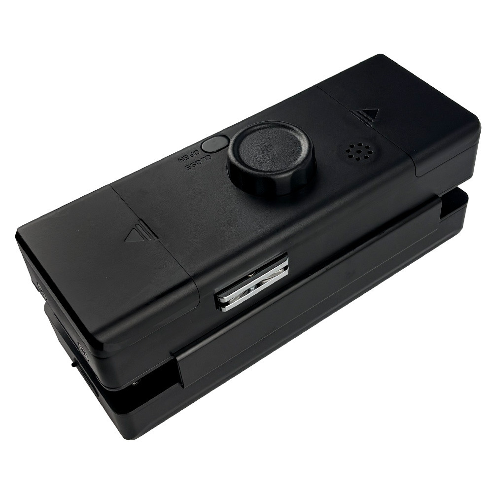Умный биометрический замок на стеклянные двери SEVEN LOCK SL-7776BF black