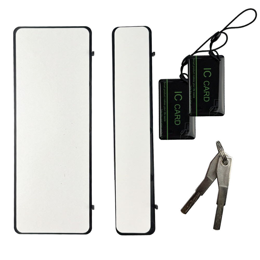 Умный биометрический замок на стеклянные двери SEVEN LOCK SL-7776BF black