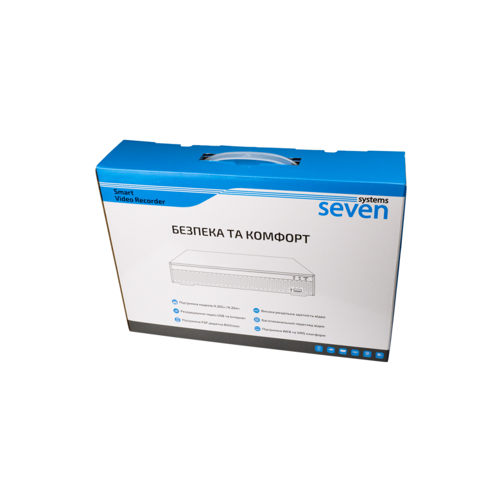 IP-видеорегистратор SEVEN IR-7209-AI