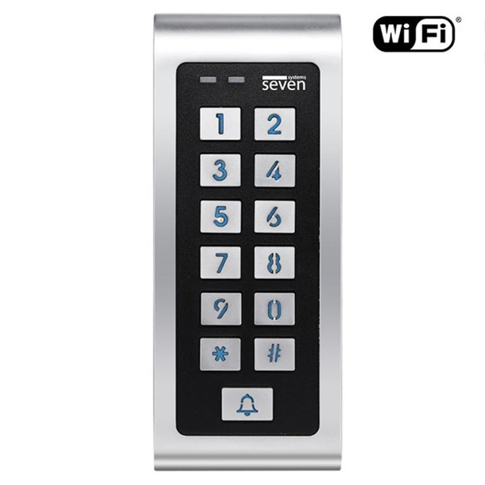 Контроллер доступа с клавиатурой SEVEN CR-7475 Wi-Fi EM