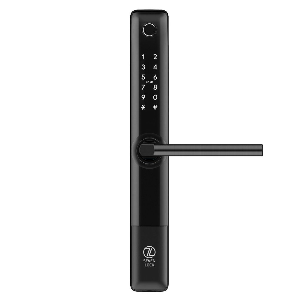 Умный дверной биометрический замок SEVEN LOCK SL-7762BF