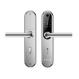 Умный дверной биометрический замок SEVEN LOCK SL-7768BF (85мм) silver Умный дверной биометрический замок SEVEN LOCK SL-7768BF (85мм) silver