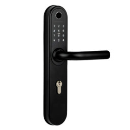Умный дверной биометрический замок SEVEN LOCK SL-7768BF (85мм) black Умный дверной биометрический замок SEVEN LOCK SL-7768BF (85мм) black