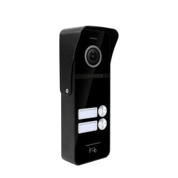 Вызывная панель домофона со встроенным считывателем карт SEVEN CP-7504/2 RFID black