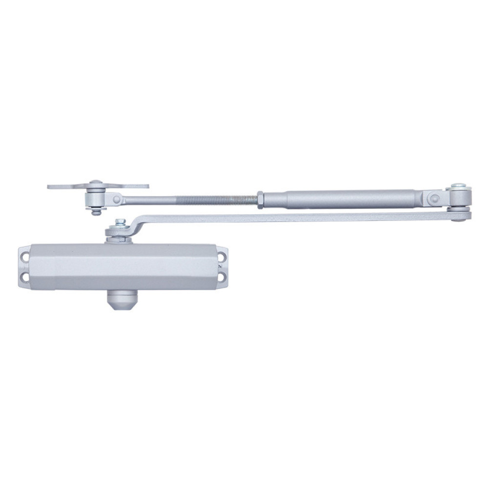 Доводчик двери 40-65 кг SEVEN DC-7742 silver