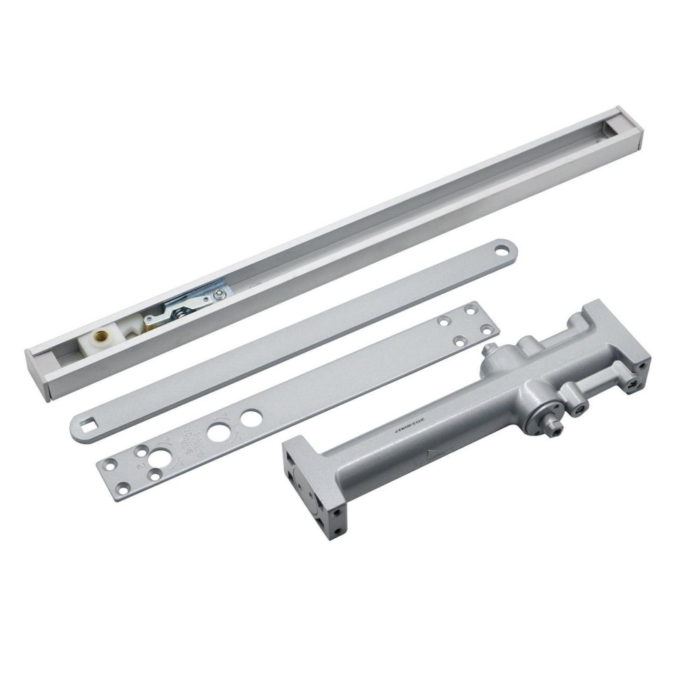 Доводчик двери врезной 35-65 кг SEVEN DC-7746 silver