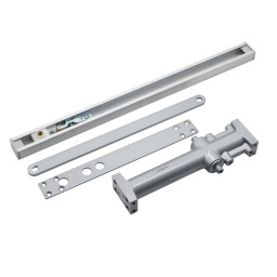 Доводчик двери врезной 35-65 кг SEVEN DC-7746 silver
