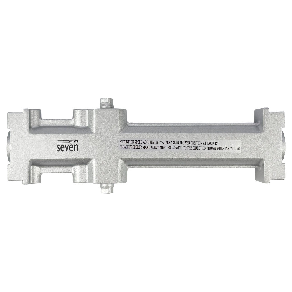 Доводчик двери врезной 35-65 кг SEVEN DC-7746 silver