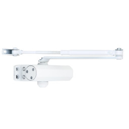 Доводчик двери 45-75 кг SEVEN DC-7743 white