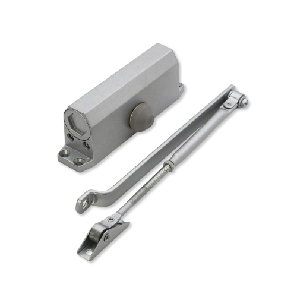 Доводчик двери от 75 до 100 кг SEVEN DC-7744 silver