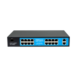 Облачно управляемый гигабитный 19-портовый PoE-коммутатор SEVEN GPS316 (Cloud POE: 16G, UP: 2G+1SFP)