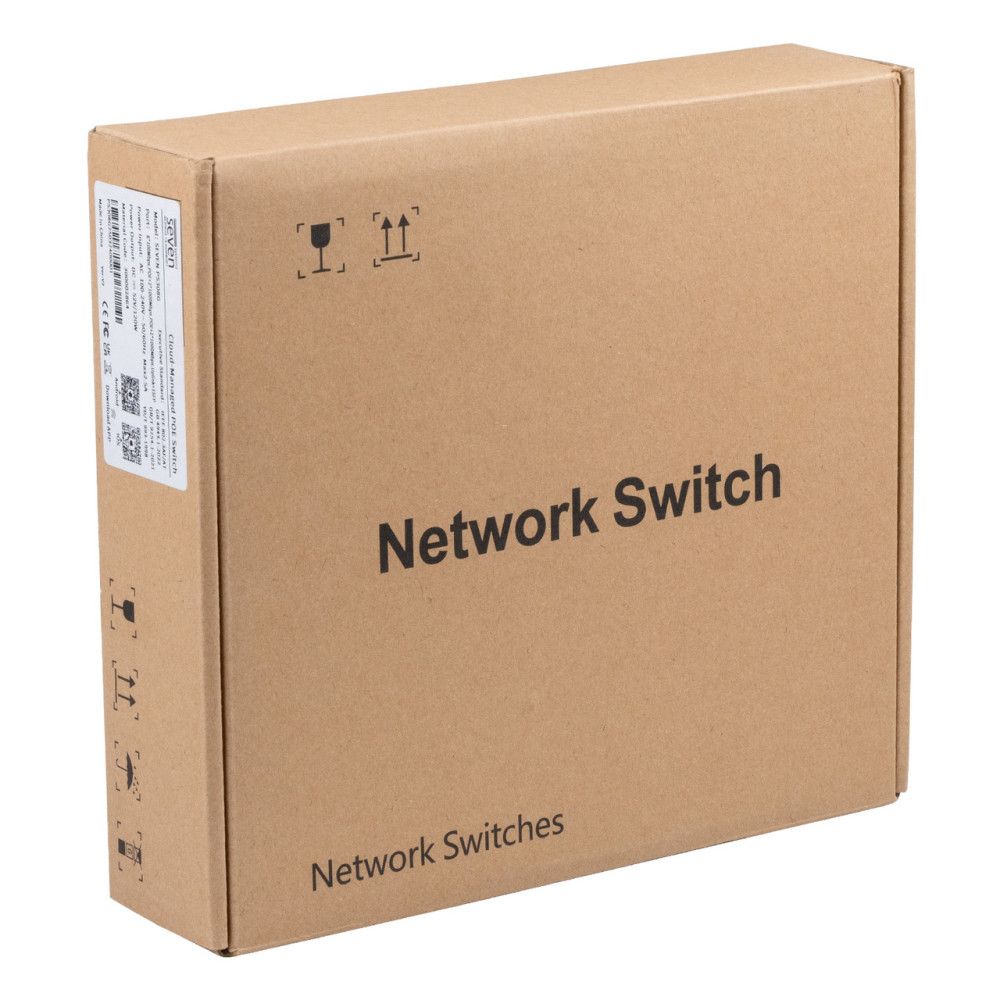 Облачно управляемый гигабитный 19-портовый PoE-коммутатор SEVEN GPS316 (Cloud POE: 16G, UP: 2G+1SFP)