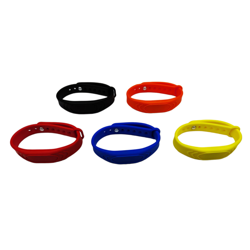 RFID браслет с чипом EM-Marin SEVEN R-63 красный