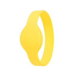 RFID браслет с чипом MIFARE SEVEN R-65 желтый (70 мм)