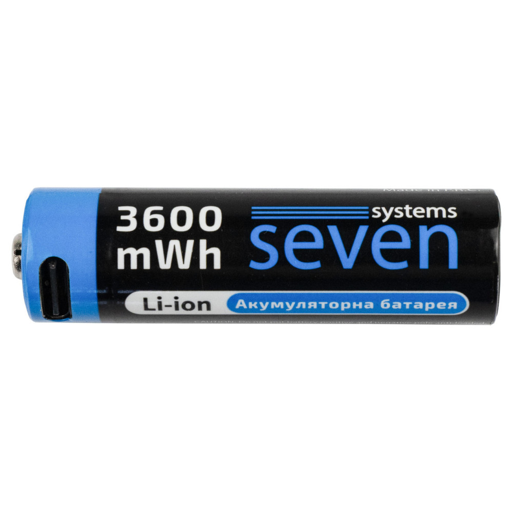 Аккумуляторная батарейка SEVEN AA 1.5V Li-ion 4 шт