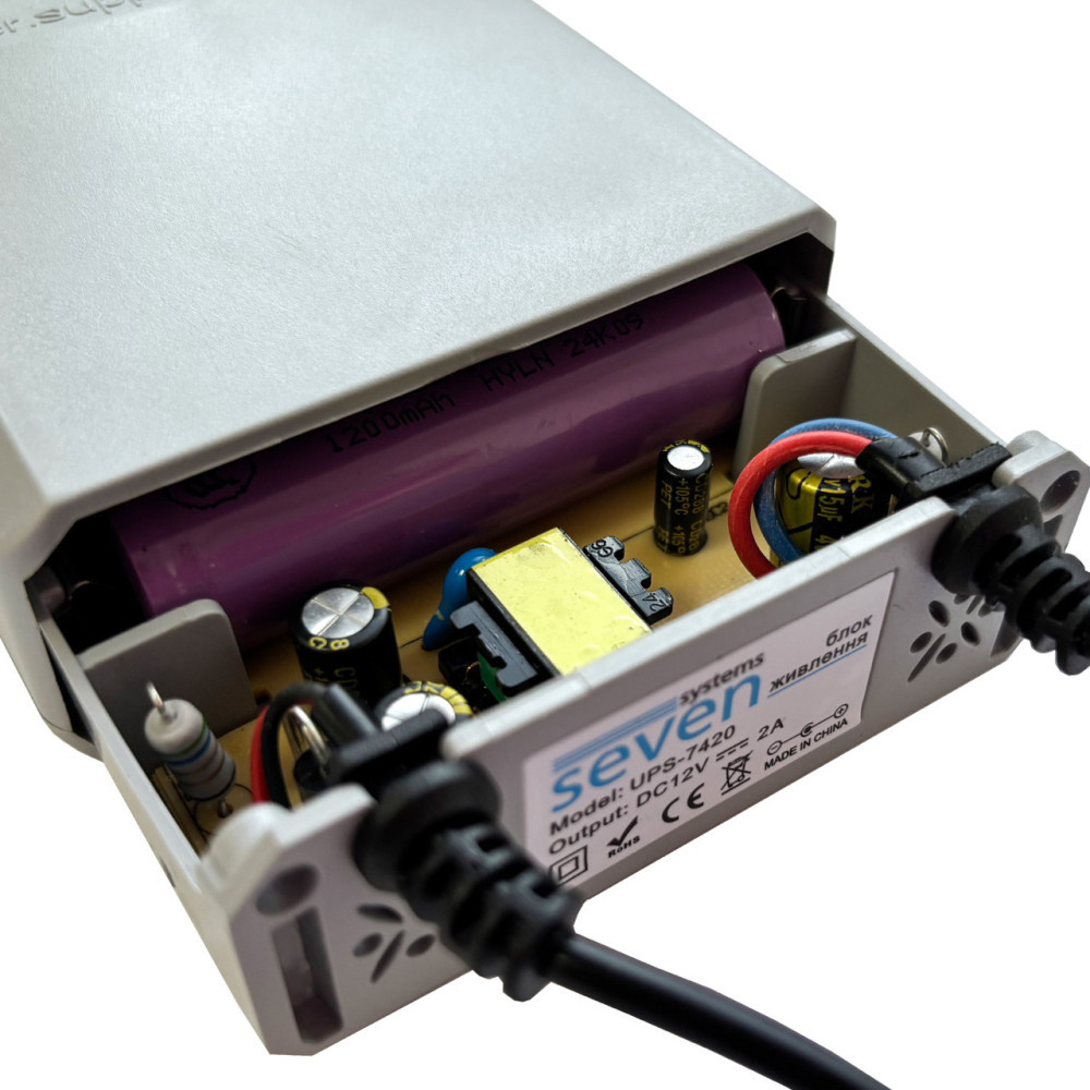 Блок бесперебойного питания 12V/2A SEVEN UPS-7420