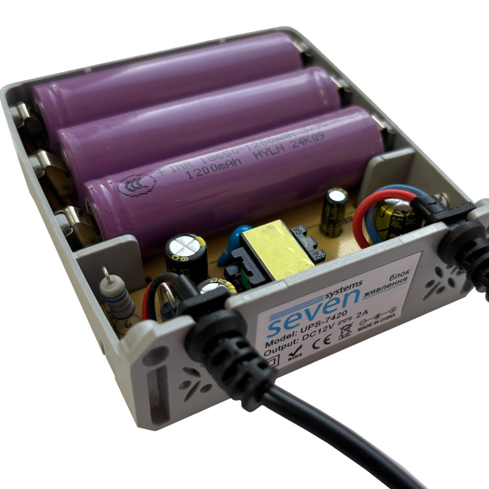 Блок бесперебойного питания 12V/2A SEVEN UPS-7420