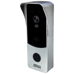 Вызывная панель домофона со встроенным контроллером SEVEN CP-7508 FHD silver