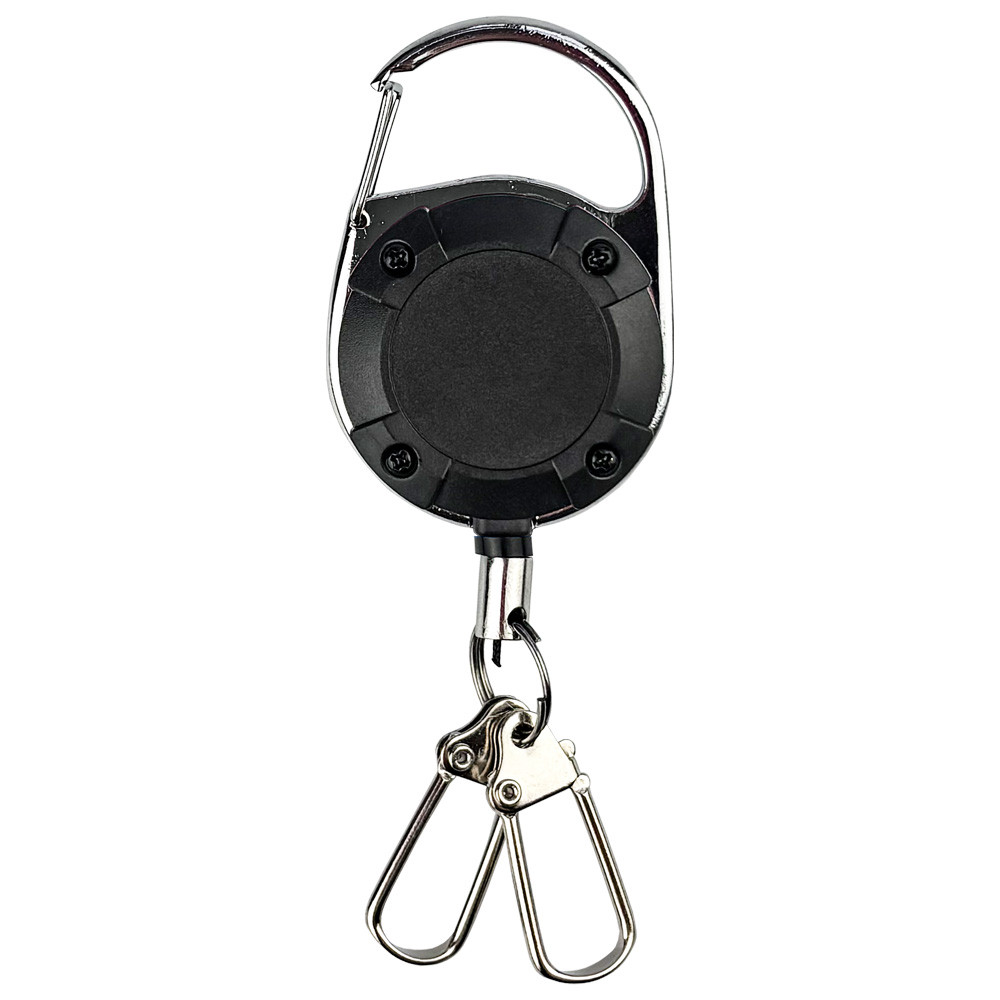 Брелок ретрактор SEVEN TBC-103 Black