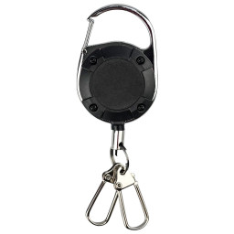 Брелок ретрактор SEVEN TBC-103 Black