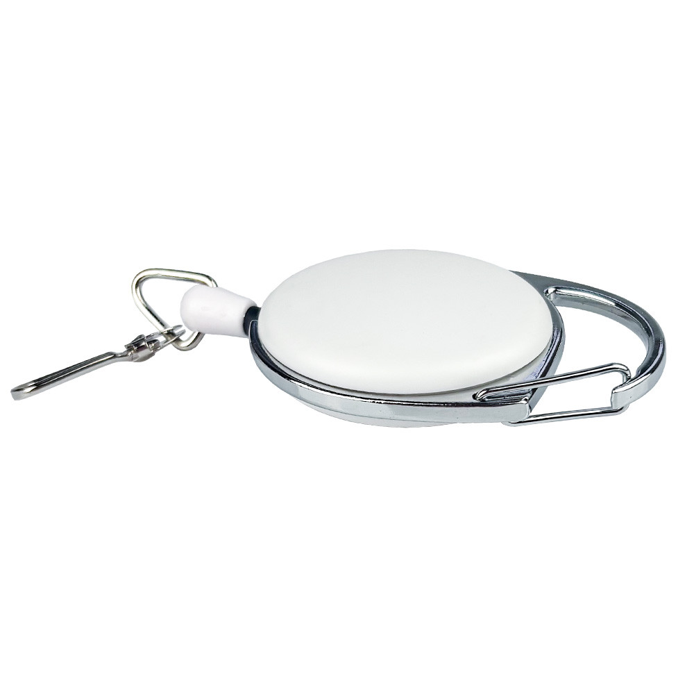Брелок ретрактор SEVEN TBC-102 White