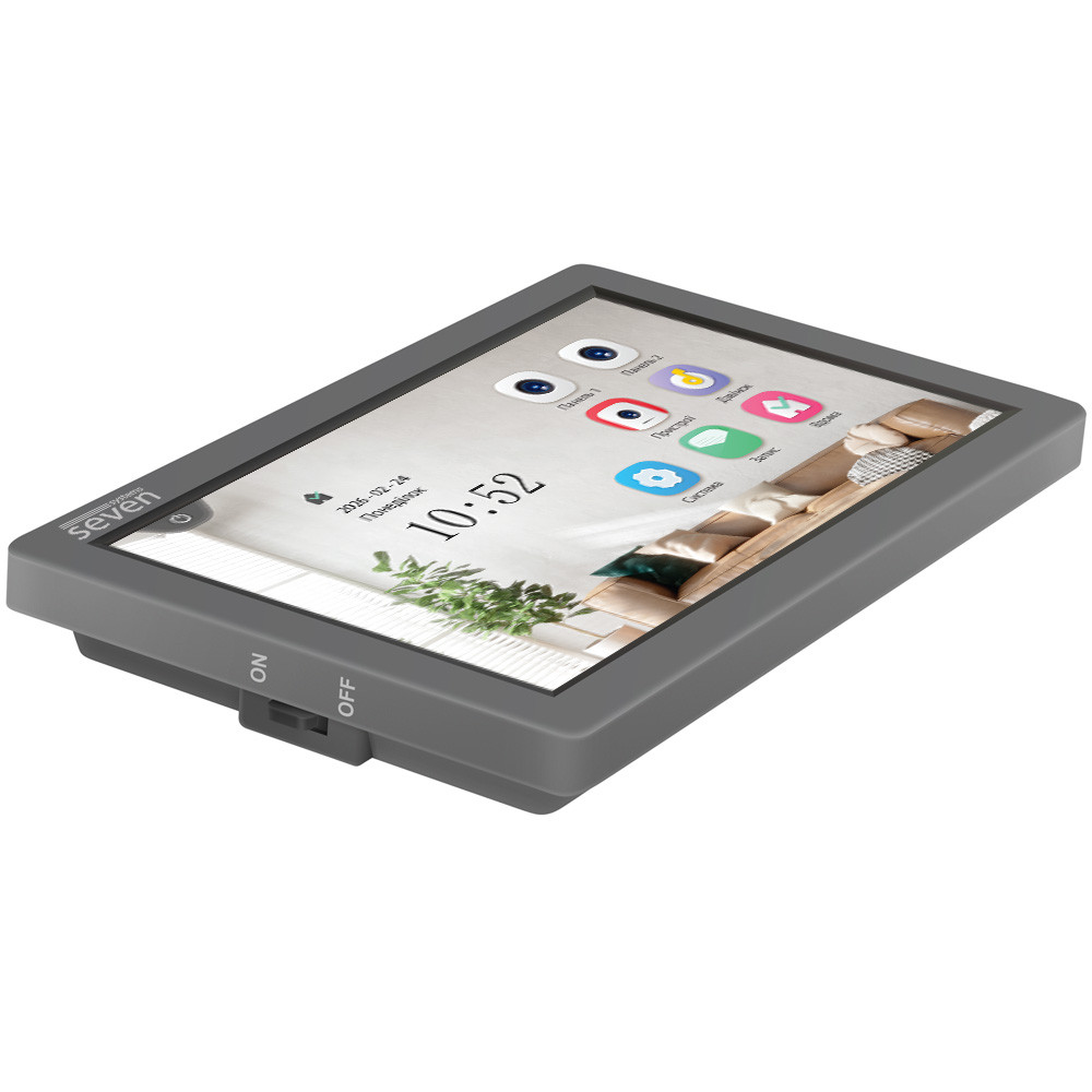 Видеодомофон 7 дюймов SEVEN DP-7570 FHD IPS grey