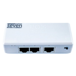 PoE репитер SEVEN P-7312 (POE: 2, UP: 1) PoE репитер SEVEN P-7312 (POE: 2, UP: 1)
