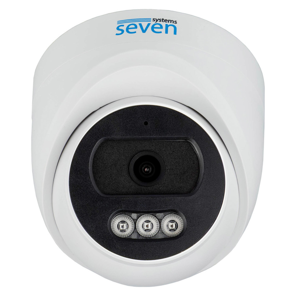 IP-видеокамера 2 Мп SEVEN IP-1002PA white 2,8 мм