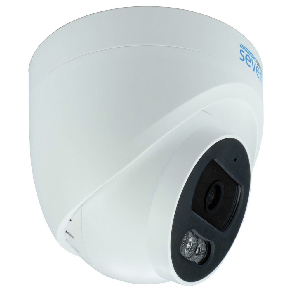 IP-видеокамера 2 Мп SEVEN IP-1002PA white 2,8 мм