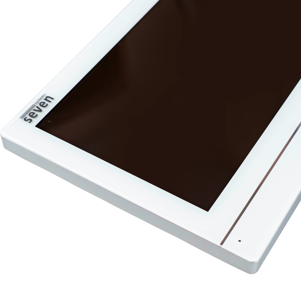 Видеодомофон 7 дюймов с Wi-Fi SEVEN DP-7576-W2K white