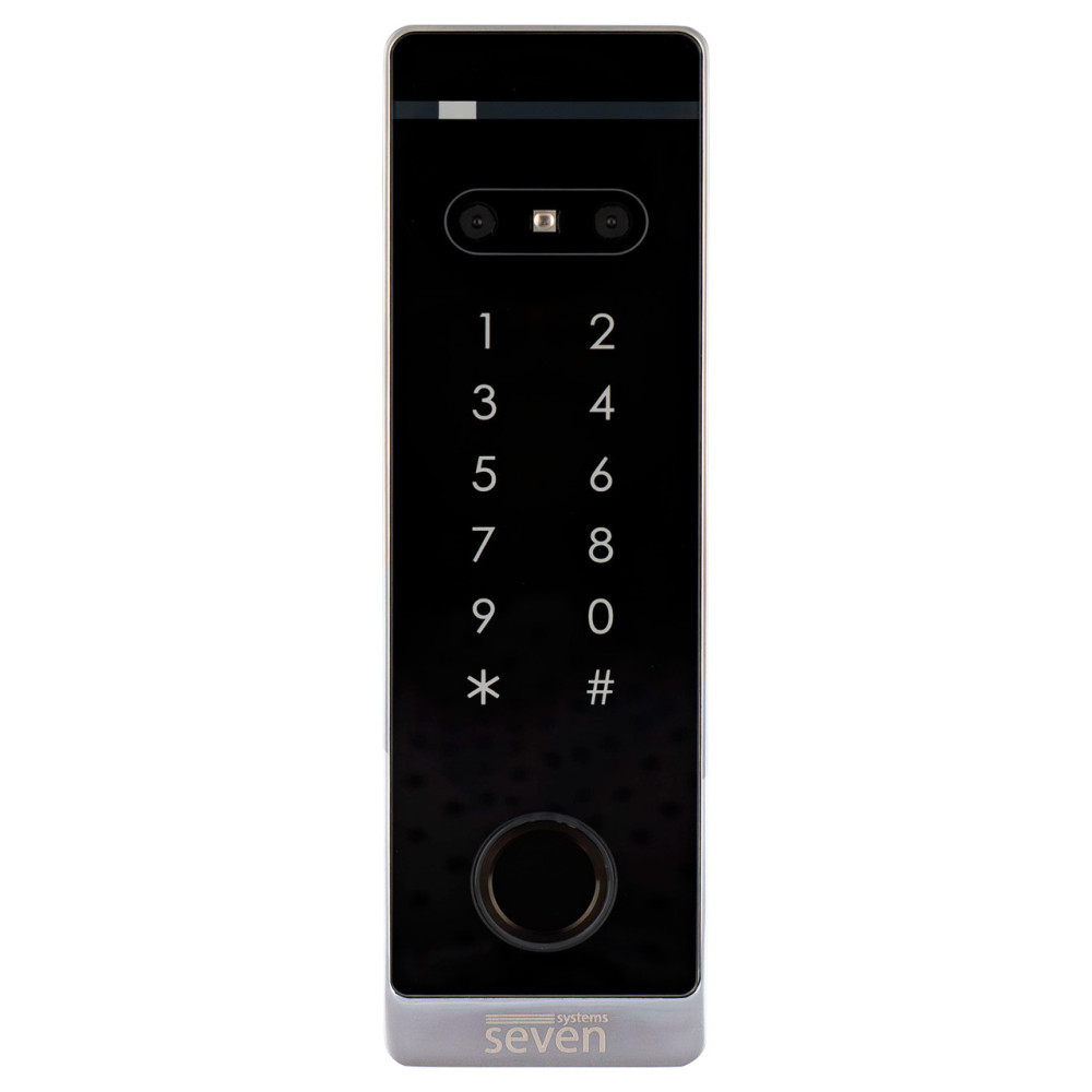 Биометрический контроллер доступа с Face ID и клавиатурой SEVEN CR-7479BFF MIFARE